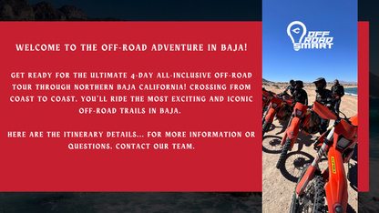 *ENGLISH* BAJA Off-Road Tour SEPT 25-28
