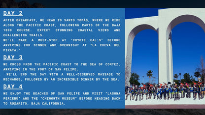 *ENGLISH* BAJA Off-Road Tour 4 DAYS