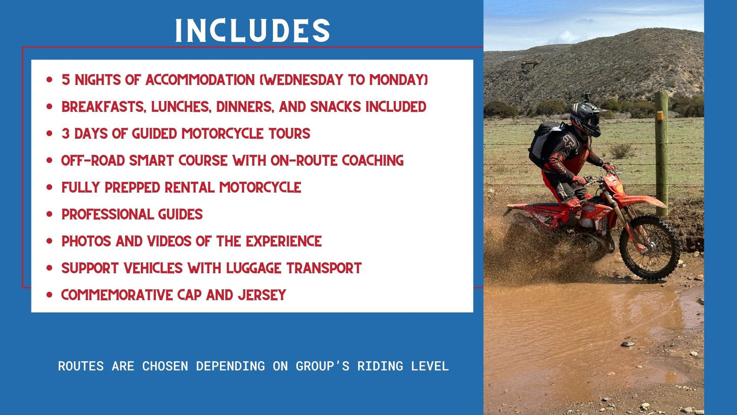 *ENGLISH* BAJA Off-Road Tour 4 DAYS
