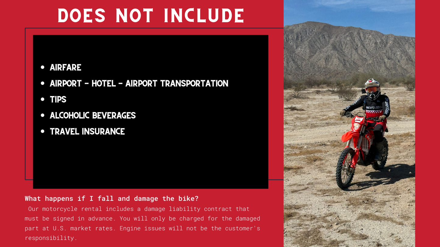 *ENGLISH* BAJA Off-Road Tour SEPT 25-28