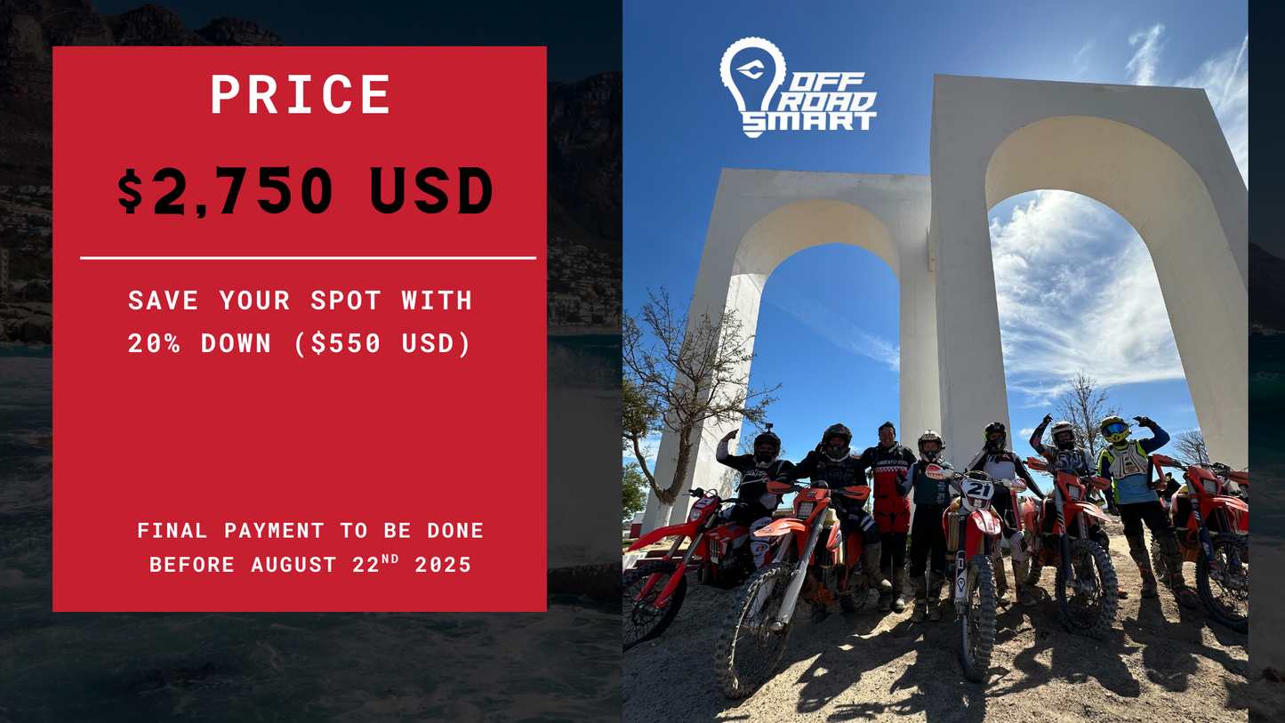 *ENGLISH* BAJA Off-Road Tour SEPT 25-28