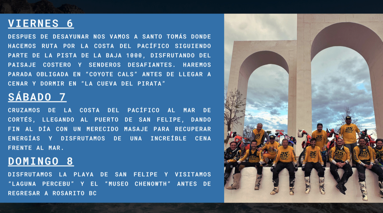 *ESPAÑOL* BAJA Off-Road Tour MARZO 4-8